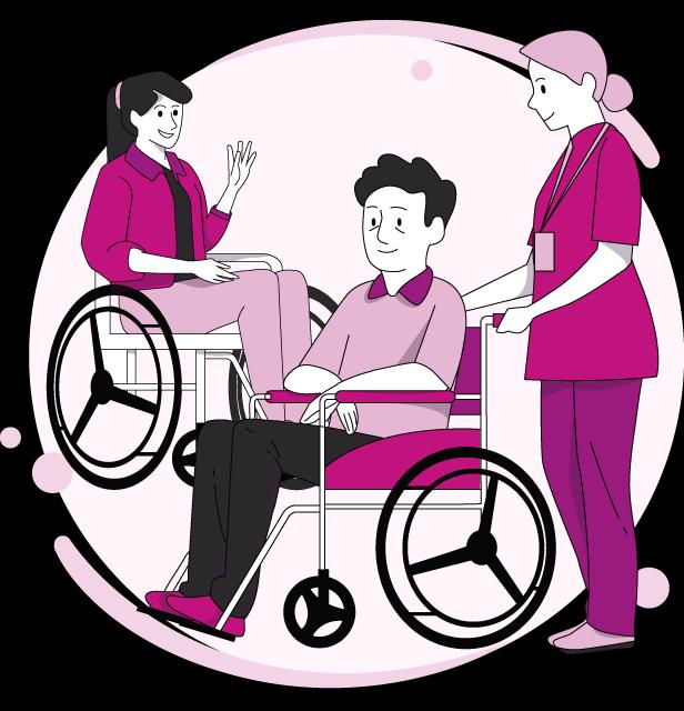 addapté aux fauteuils roulants