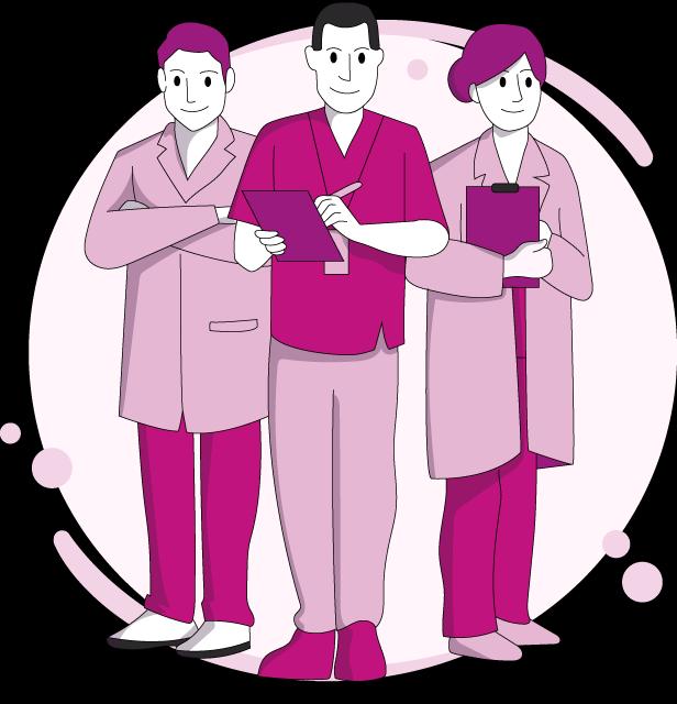 équipe de médecins