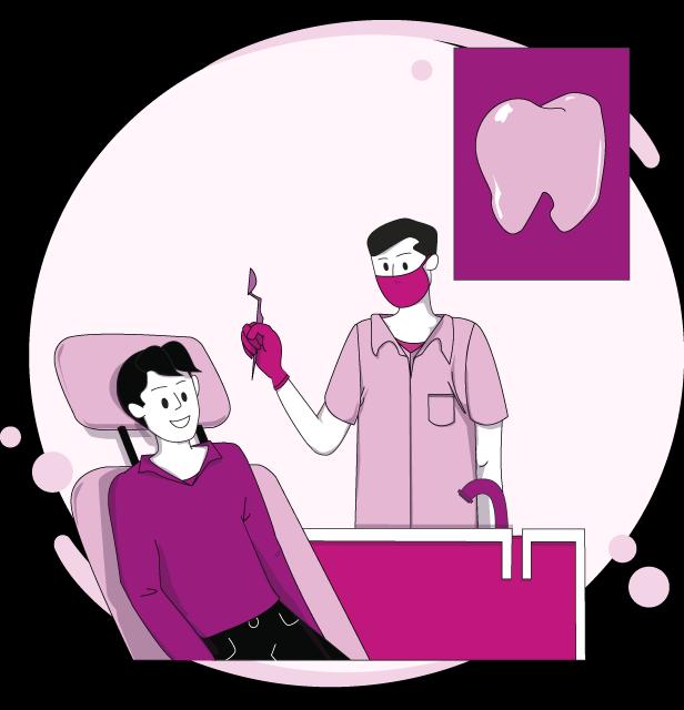dentiste avec patient